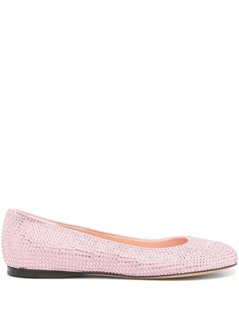 Affordable LOEWE Toy rhinestoned ballerina shoes Women 0124