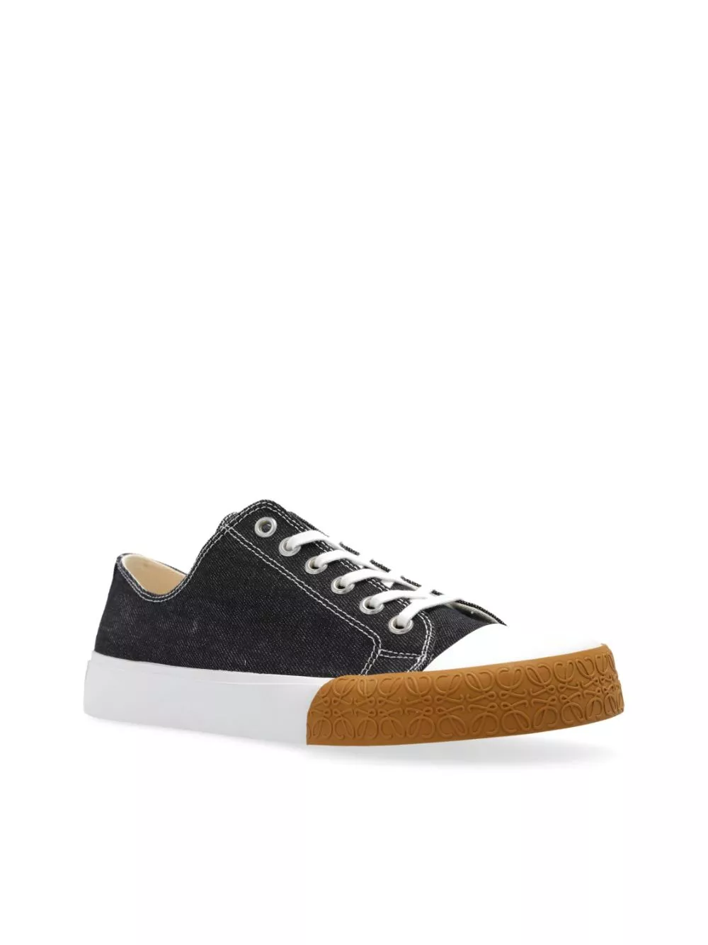 Affordable LOEWE Bloc denim sneakers Men 0113