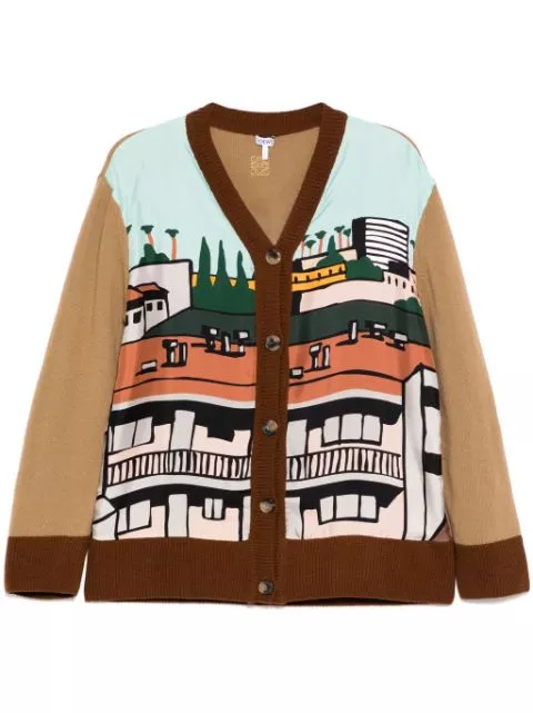 Loewe printed cardigan Women 0113