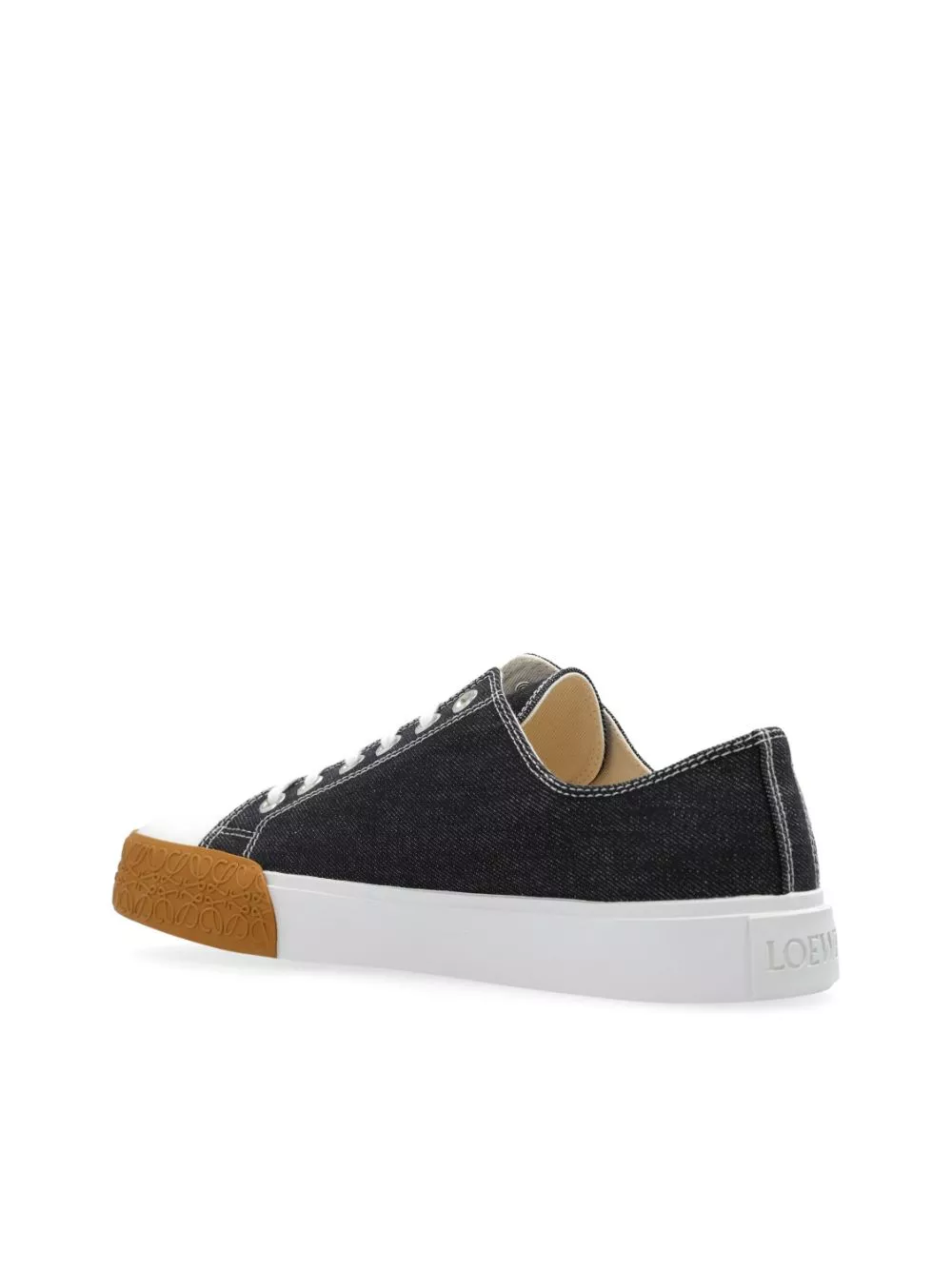 Affordable LOEWE Bloc denim sneakers Men 0113