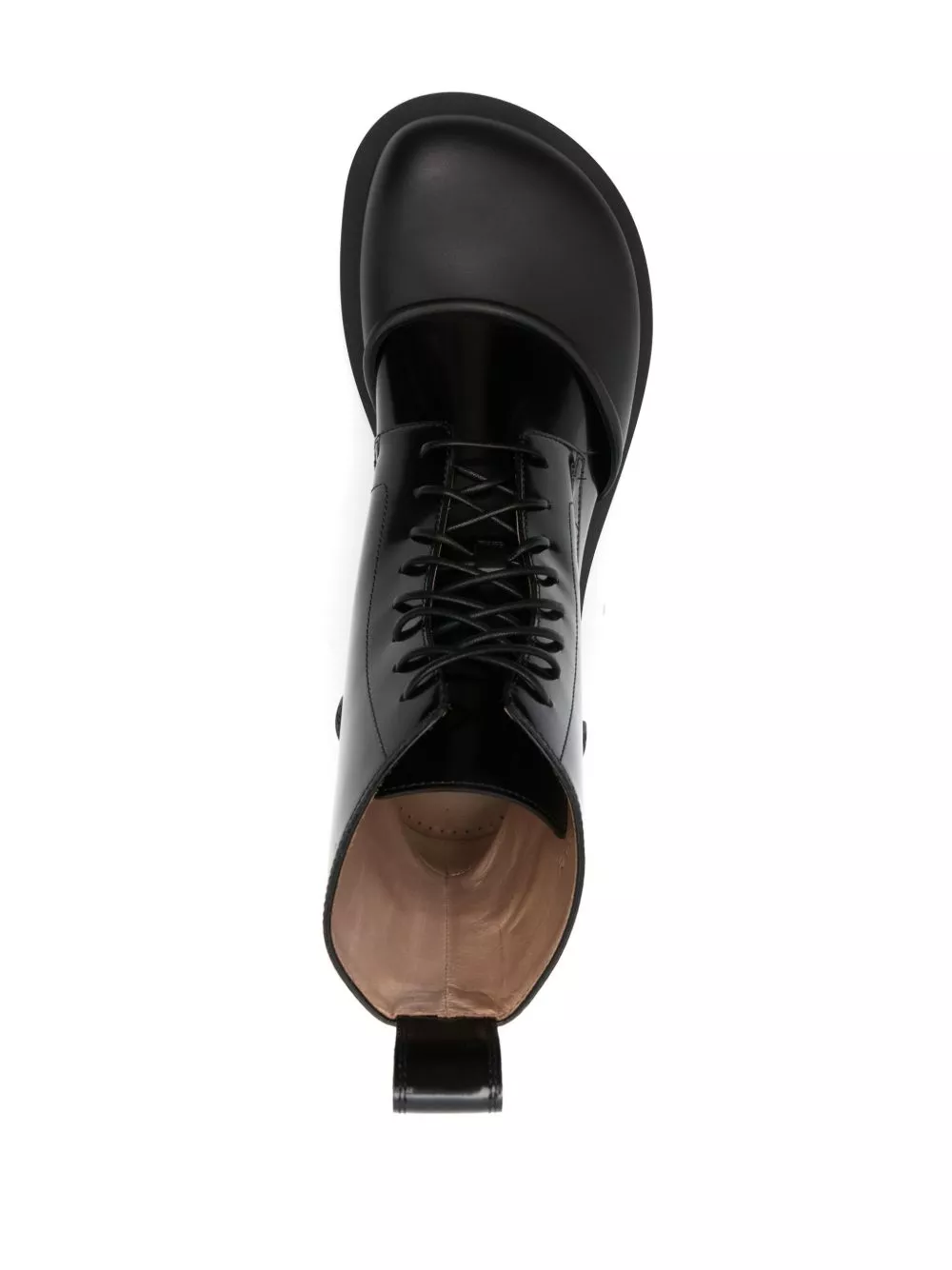 Affordable LOEWE Campo lace-up leather boots Men 0118