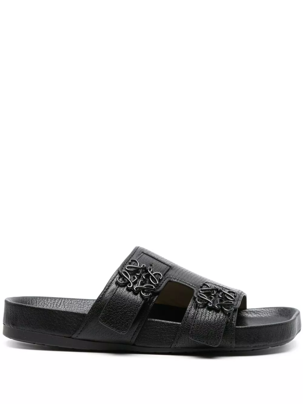 Affordable LOEWE Anagram-buckle leather slides Women 0131