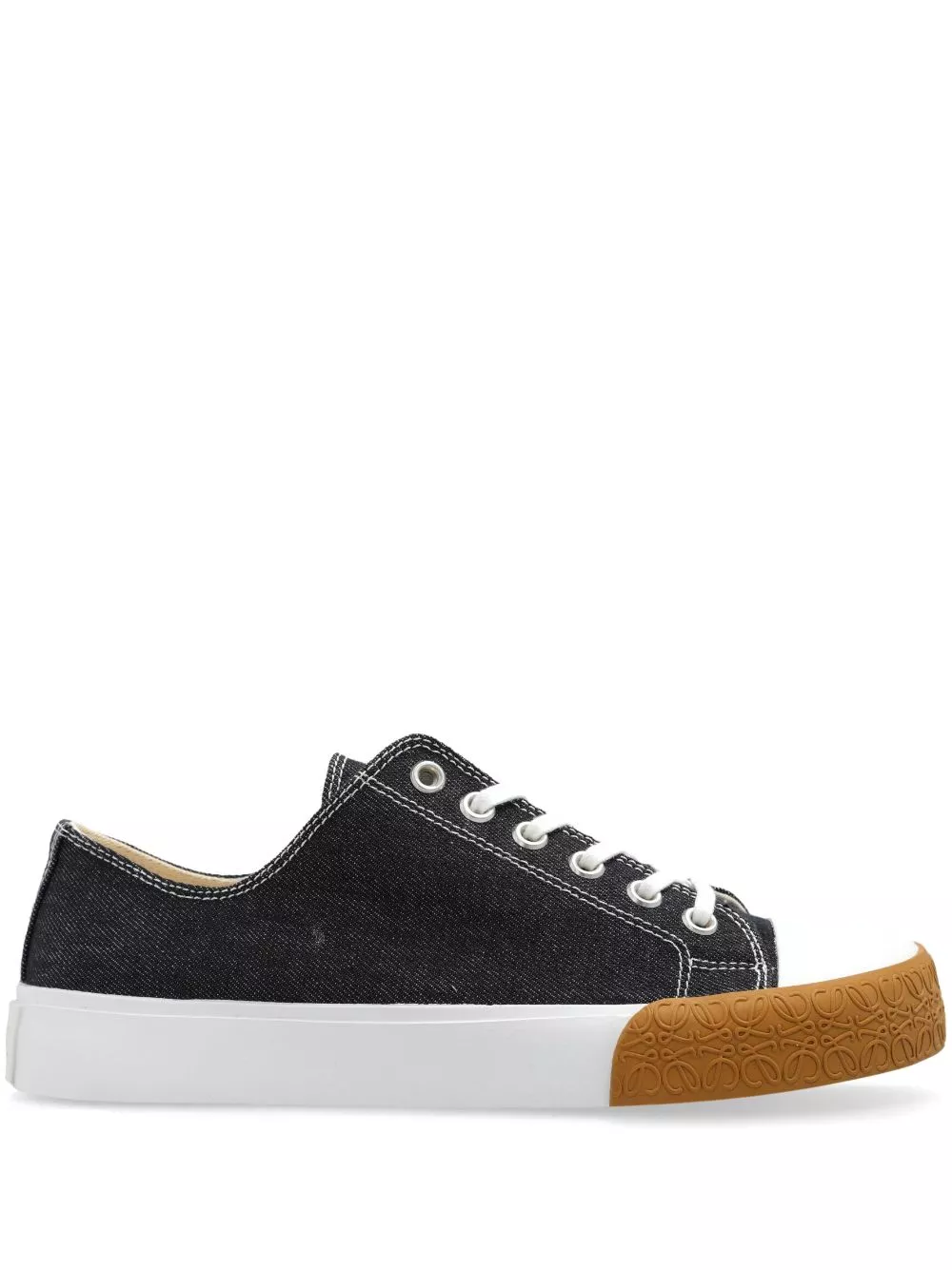 Affordable LOEWE Bloc denim sneakers Men 0130