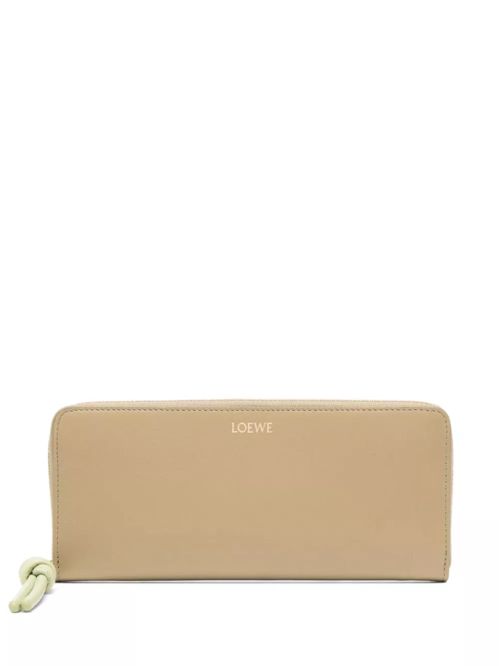 Affordable LOEWE Knot zip-up leather wallet Women 0128