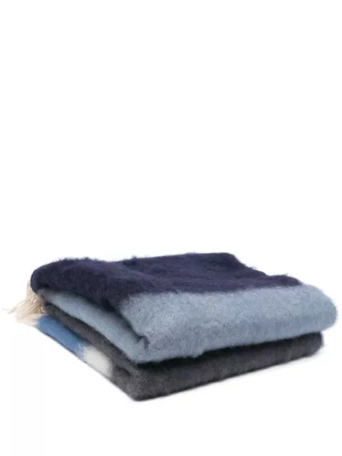 Cheap LOEWE mohair-blend blanket (185cm x 130cm) Men 0128