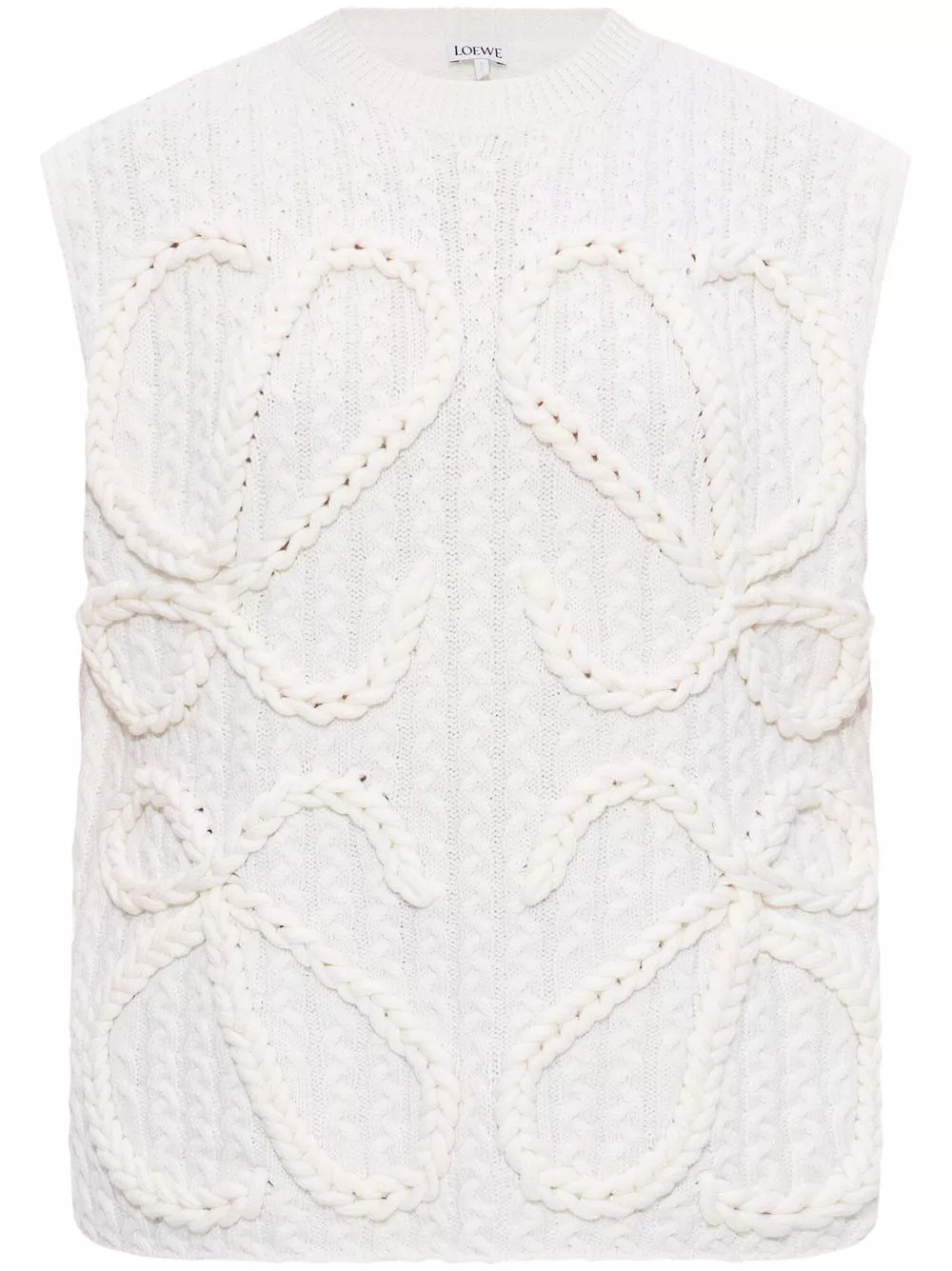 LOEWE Anagram knit vest Women 0119