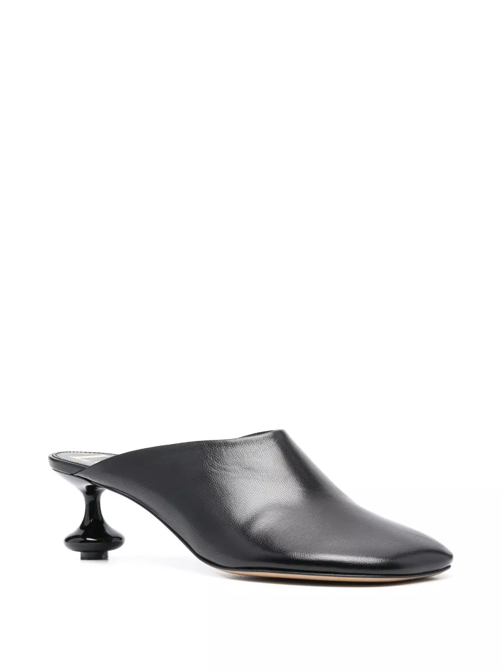 Cheap LOEWE 45mm toy-heel leather mules Women 0131