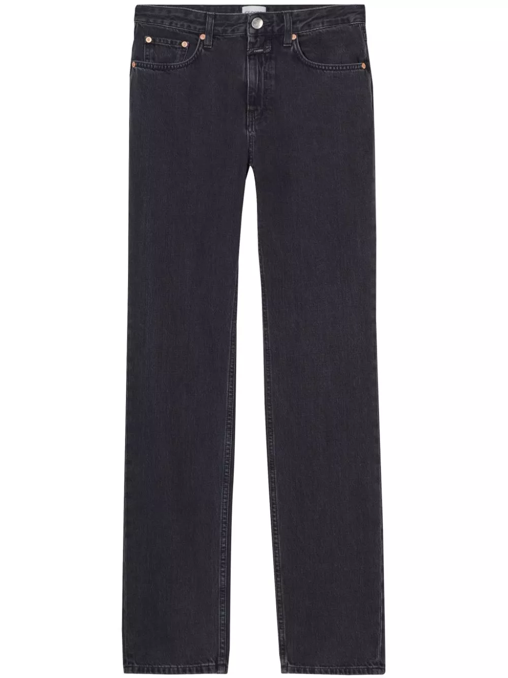 LOEWE high-rise straight-leg jeans Women 0119