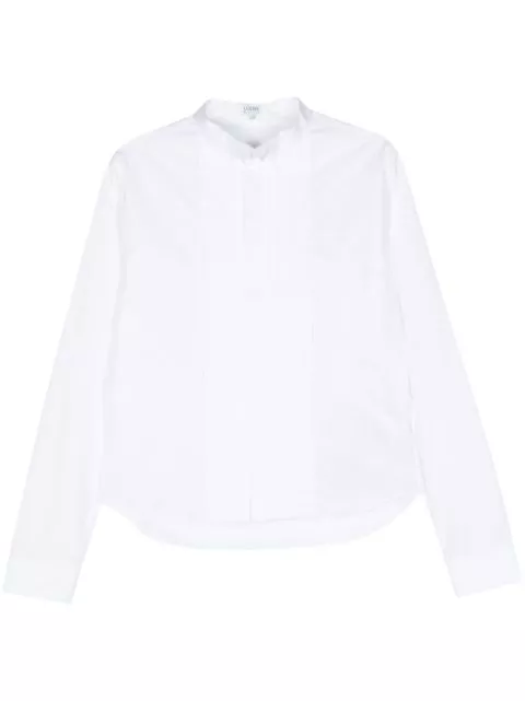 Cheap LOEWE pleated cotton shirt Men 0129