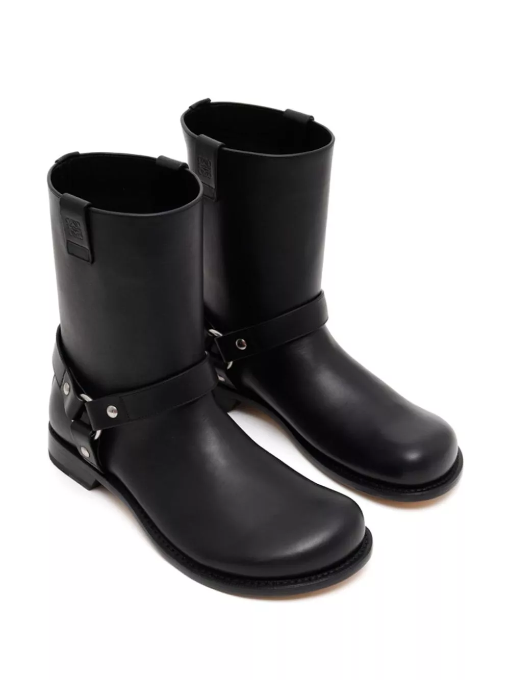 Affordable LOEWE Campo leather biker boots Men 0126