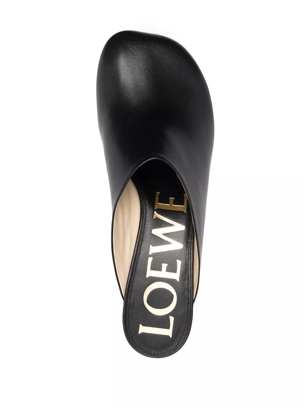 Cheap LOEWE 45mm toy-heel leather mules Women 0131