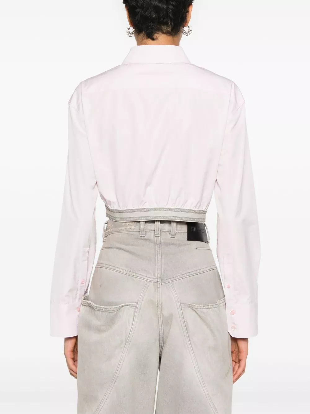 Affordable LOEWE cropped poplin shirt Women 0205