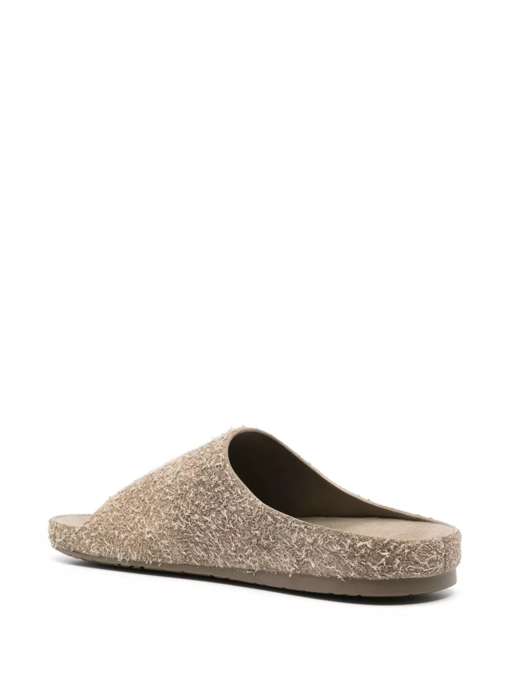 Affordable LOEWE Lago brushed suede slides Men 0204