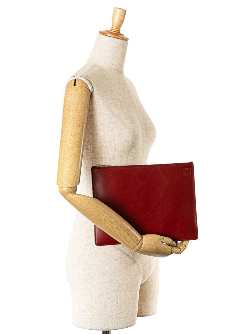 Affordable Anagram clutch Women LOEWE bag 0223