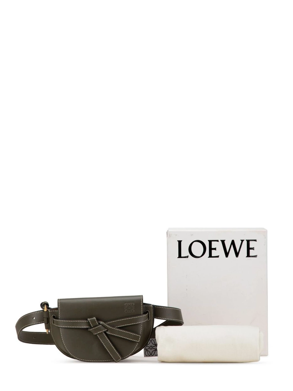 Affordable bag Loewe Gate Century 21st Mini belt Leather Women 0218