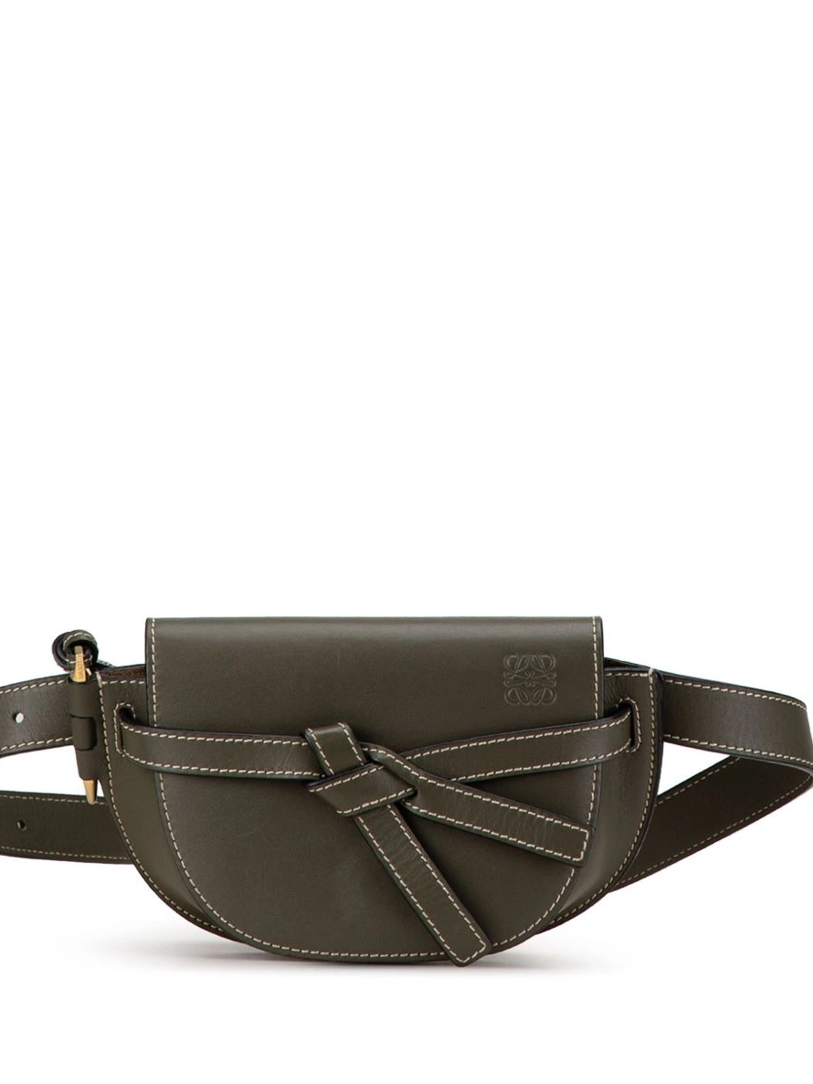 Affordable bag Loewe Gate Century 21st Mini belt Leather Women 0218