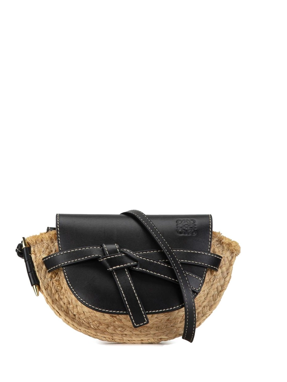 Affordable Women Raffia Loewe bag crossbody Gate Mini 2010-2023 0225