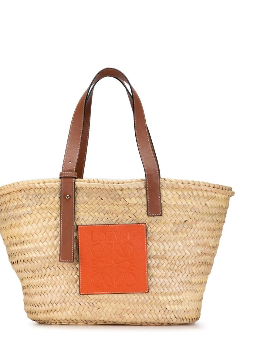 Affordable Women Basket tote Loewe Large bag 21st Century Raffia 0212