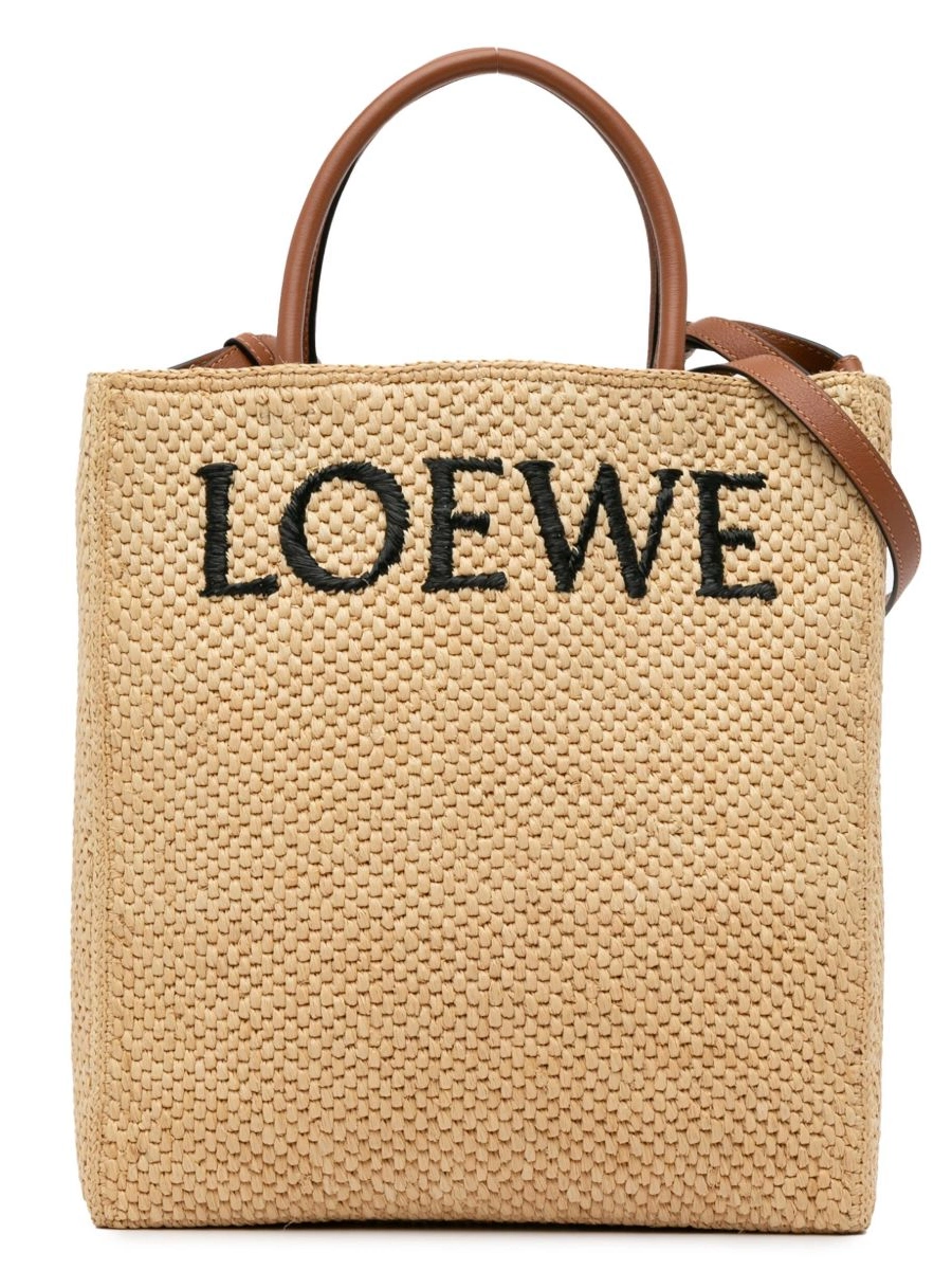 Cheap Small Women satchel Raffia 2022-2024 Loewe A4 Standard 0214