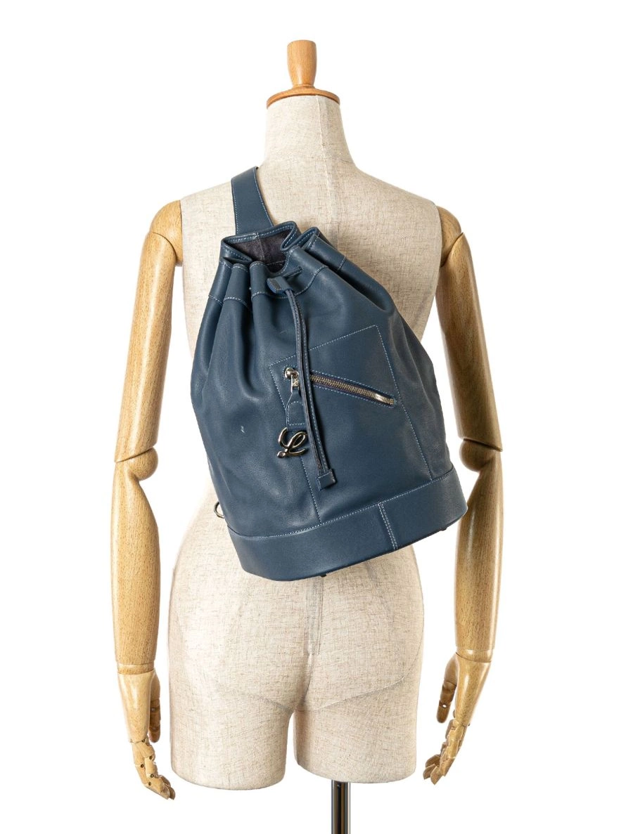 Affordable Anton 2018 Drawstring Leather backpack Loewe Women Sling 0222